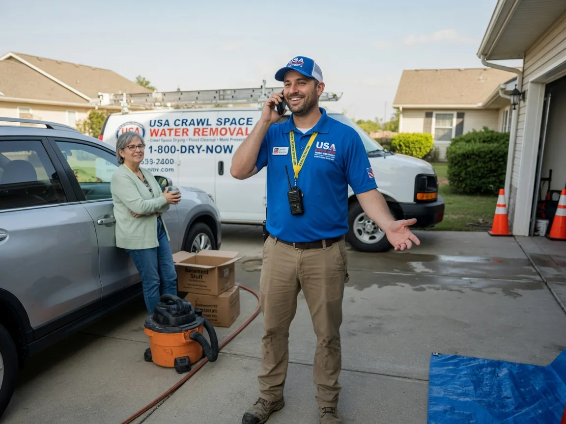 Crawl Space Water Removal North Fairfield, OH FAQs
